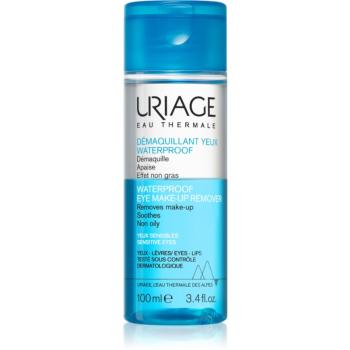 Uriage Eau Thermale Waterproof Eye Make-up Remover demachiant pentru machiajul rezistent la apa pentru ochi sensibili 100 ml