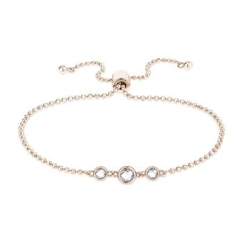 Tamaris Brățară placată cu aur pentru femei cu zirconi Tiny Glimmer TJ-0608-B-22