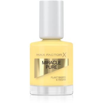 Max Factor Miracle Pure lac de unghii cu rezistenta indelungata culoare 500 Lemon Tea 12 ml