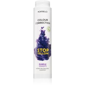 Montibello Colour Correction Stop Yellow sampon pentru par blond si decolorat neutralizeaza tonurile de galben 300 ml