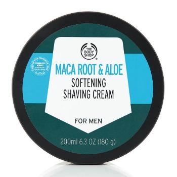 The Body Shop Cremă de înmuiere pentru bărbierit Maca Root & Aloe (Shaving Cream) 200 ml