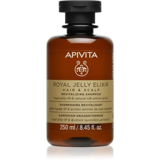 Apivita Royal Jelly Elixir Revitalizing Shampoo șampon revitalizant cu efect anti-îmbătrânire 250 ml