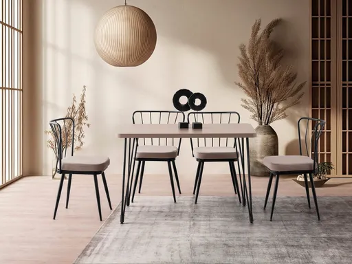 Masa, Hanah Home, Lagos, 120x75x70 cm, Mocha