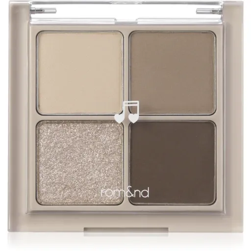 rom&nd Better Than Eyes paletă cu farduri de ochi culoare #02 Dry Buckwheat flower 6.5 g