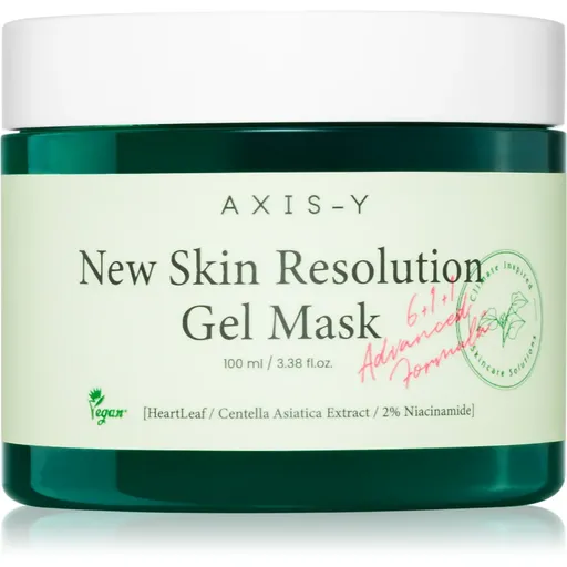 AXIS-Y 6+1+1 Advanced Formula New Skin Resolution Gel Mask Masca Gel calmanta cu efect racoritor 100 ml