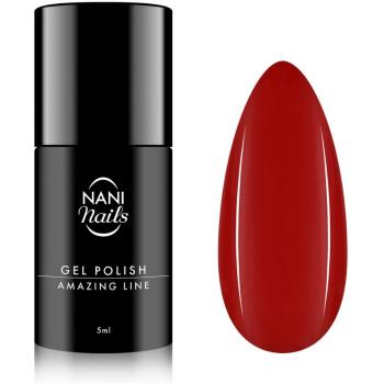 NaniNails Amazing Line lac de unghii sub forma de gel culoare Sexy Red 5 ml