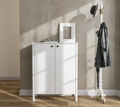 Pantofar, Hanah Home, FRN-20046, 90x118x35 cm, Maro/Alb