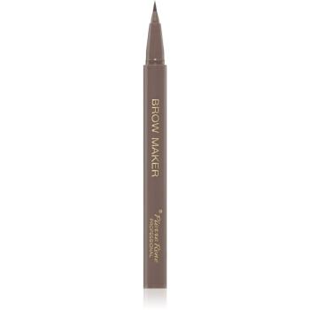 Pierre René Professional Brow Maker precizní tužka na obočí odstín Brown 0,74 g