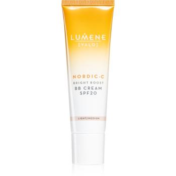 Lumene VALO Nordic-C crema BB cu efect de iluminare SPF 20 culoare Light/Medium 30 ml