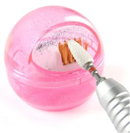 Perie pentru Curatarea Biturilor (Capete de Freza) cu Recipient