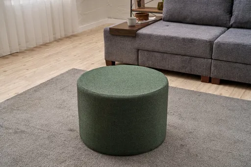 Taburet, Atelier del Sofa, 825BLC5204, Lemn, Verde