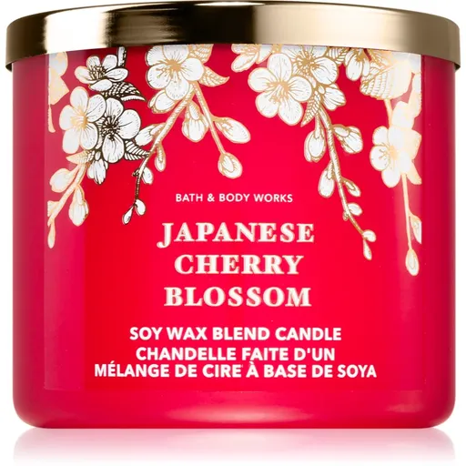 Bath & Body Works Japanese Cherry Blossom lumânare parfumată 411 g