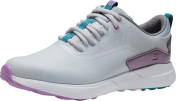 Footjoy Performa Grey/White/Purple 41 Dámske golfové boty