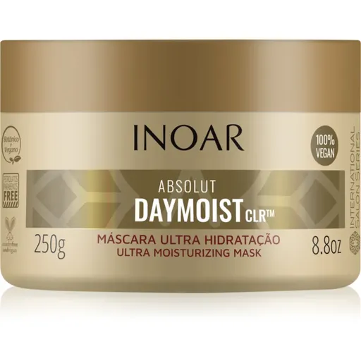 INOAR Absolut Daymoist CLR™ masca pentru hidratare intensa pentru par uscat si vopsit 250 g