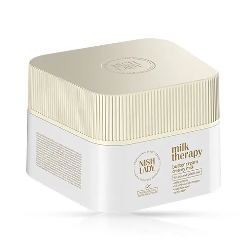 Masca pentru Parul Fragil- NISH LADY -  MILK THERAPY - 275 ml