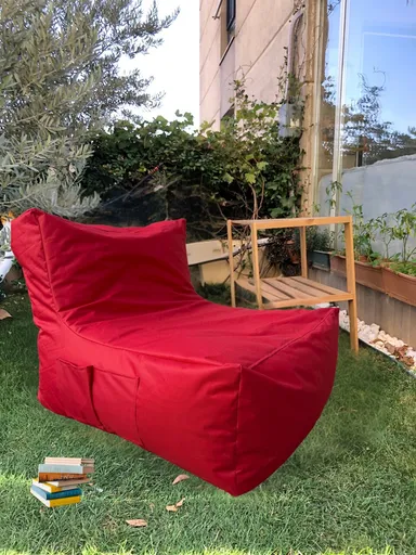 Bean Bag, Atelier del Sofa, 535PFT1200, Poliester, Rosu