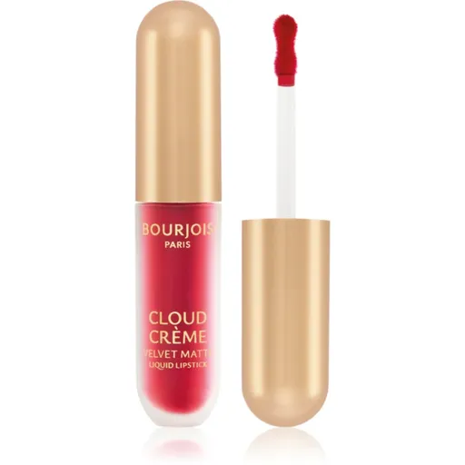 Bourjois Cloud Crème Velvet Matte ruj lichid ultra mat culoare 07 Red-y or Not 3.1 ml