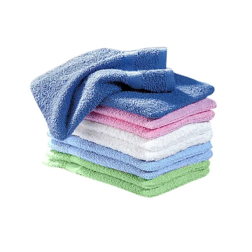 Set de 10 prosoape de toaletă în culori asortate