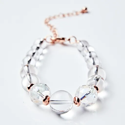 Brățară cu cristale de stâncă