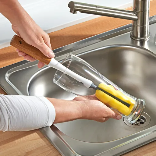 Burete de spălat vase cu mâner