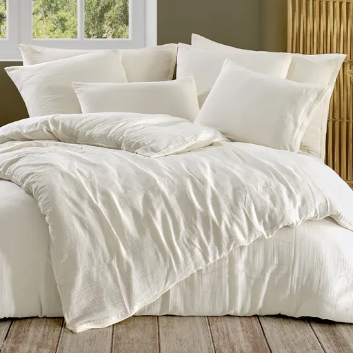 Lenjerie de pat 4Home Cloud din muselină , bej, 140 x 220 cm, 70 x 90 cm, bej, 140 x 220 cm, 70 x 90 cm