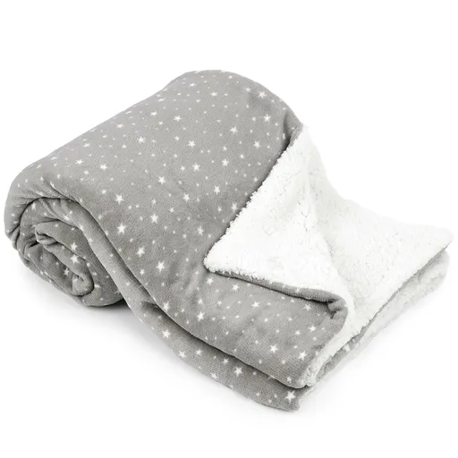 Pătură din imitație de blăniță 4Home Stars, 150 x 200 cm