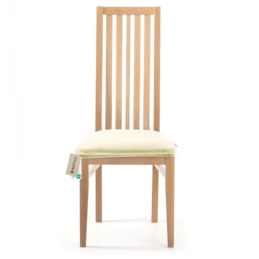 Restilo Husă elastică pentru scaun Sento crem, 40 x 40 + 5 cm, crem deschis