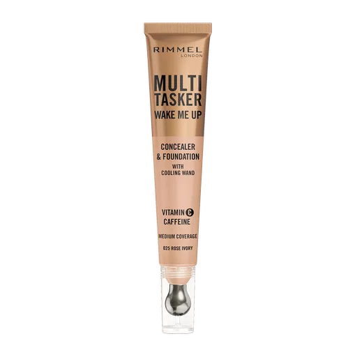 Rimmel Corector și make-up 2in1 Multi-Tasker Wake Me Up (Concealer & Foundation) 20 ml 025