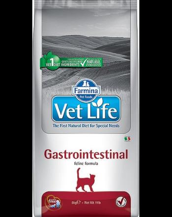 FARMINA Vet Life Cat Gastro Intestinal  Hrana uscata pentru pisici adulte cu tulburari gastrointestinale si pancreatice 10 kg