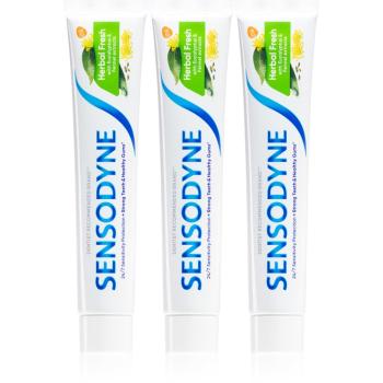 Sensodyne Herbal Fresh Trio pasta de dinti cu Fluor 3x75 ml