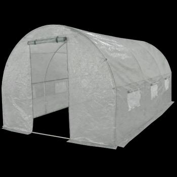 Fóliovník záhradný 300 x 200 x 200 cm, biela plachta, 300 x 200 x 200 cm