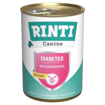 12x400g RINTI Canine Diabetes csirke nedves kutyatáp