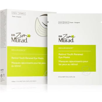 Murad Dr. Zion x Murad masca pentru ochi sub formă de plasturi cu retinol 5 buc