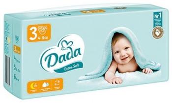 Eldobható pelenka DADA Extra Soft 3-as méret (56 db)