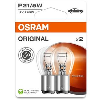 OSRAM P21/5 W, 12 V, 21/5 W, BAY15d, duo balenie (7528-02B)