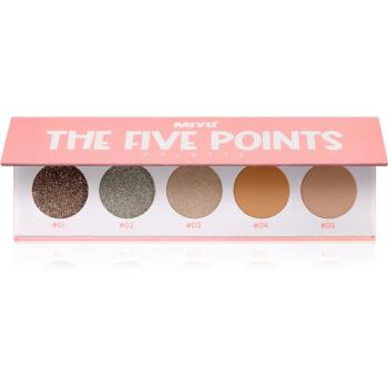 Miyo Eyeshadow The five points paletă cu farduri de ochi culoare 15 Consequences 1 buc