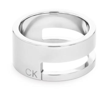 Calvin Klein Inel de oțel pentru femei Geometric Essentials 35000680 52 mm