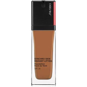 Shiseido Synchro Skin Radiant Lifting Foundation machiaj pentru lifting cu efect de stralucire SPF 30 culoare 460 Topaz 30 ml