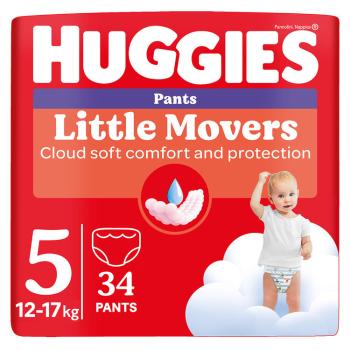 Huggies Pants Jumbo 5 12-17 kg 34 ks,HUGGIES® Pants Nohavičky plienkové jednorazové 5 (12-17 kg) 34 ks