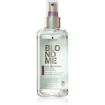 Schwarzkopf Professional Blondme All Blondes Light balsam light Spray pentru păr fin 200 ml