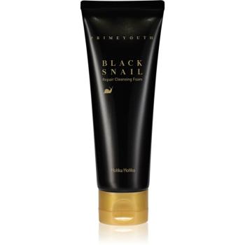 Holika Holika Prime Youth Black Snail spuma de curatat extract de melc 100 ml