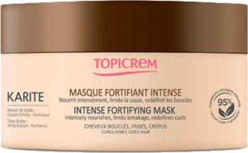 Topicrem Mască hrănitoare și de întărire pentru părul creț și ondulat Karite (Intense Fortifying Mask) 250 ml