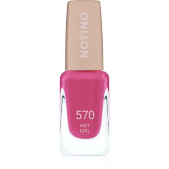 Notino Gel Effect Nail Polish lac de unghii cu efect de gel 570 Hot Girl 10 ml