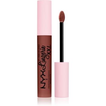 NYX Professional Makeup Lip Lingerie XXL ruj de buze lichid, cu finisaj matifiant culoare Low Cut 4 ml