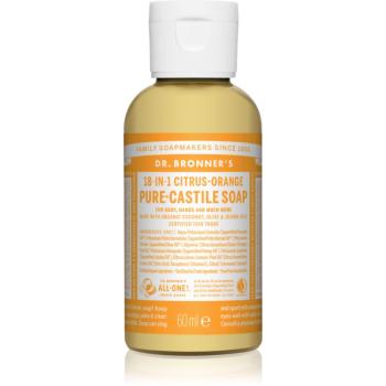 Dr. Bronner’s Citrus & Orange săpun lichid universal 60 ml