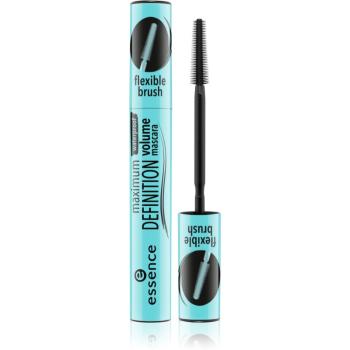 essence Maximum DEFINITION mascara rezistent la apă, pentru volum culoare Black 8 ml