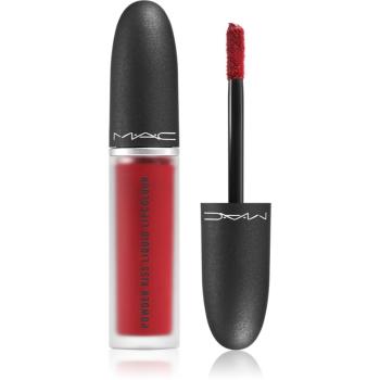 MAC Cosmetics Powder Kiss Liquid Lipcolour ruj lichid mat culoare Haute Pants 5 ml