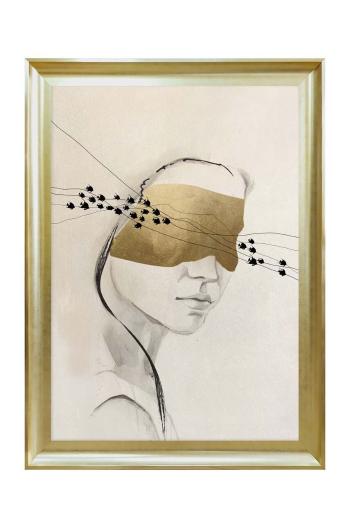 Nástěnná dekorace v rámu 58 x 78 cm