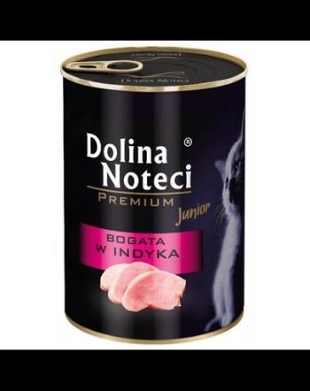 DOLINA NOTECI Premium Junior Bogată în carne de curcan 400 g