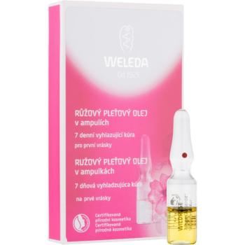 Weleda Rose Ulei de piele în fiole - tratament de netezire de 7 zile 7x0.8 ml